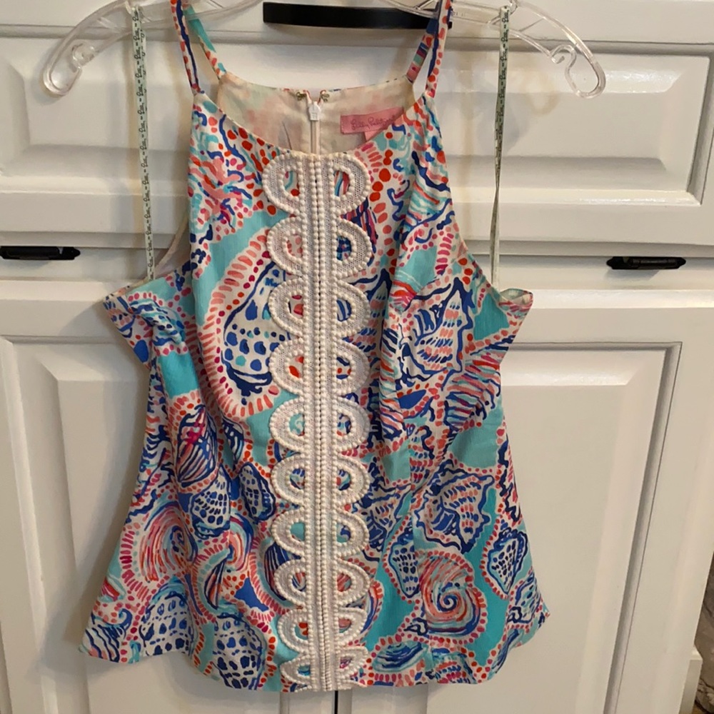 Lily Pulitzer size 8 sleeveless top